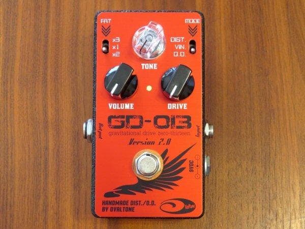★コレクター放出★OVALTONE GD-013 Ver2◆国産OD 分離感◎ GD-013 Version 2.0 – Ovaltone -handmade effect pedals-