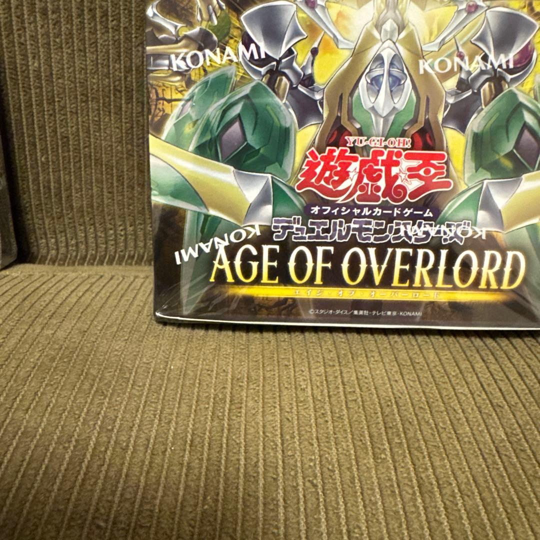 遊戯王OCG AGE OF OVERLORD 5ボックス