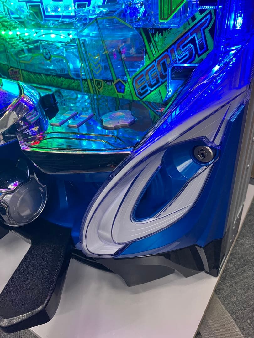 スマパチ実機 パチンコ eフィーバーブルーロックMZ 簡易ユニット付