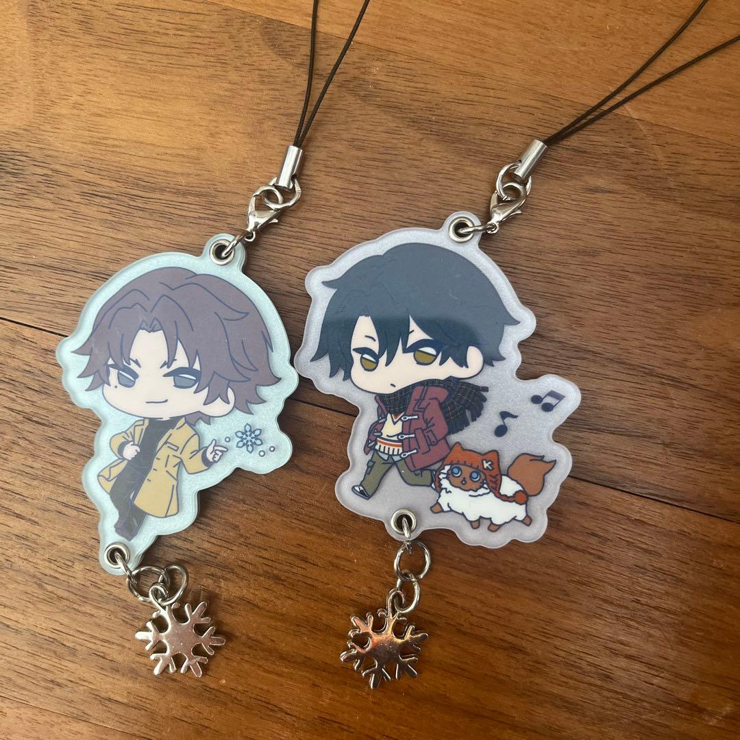 テニスの王子様　クロス缶バッジ&キーホルダー　セット