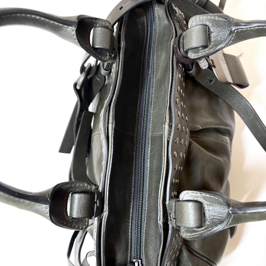 FRANCESCO BIASIA スタッズ ショルダー バッグ 2WAY