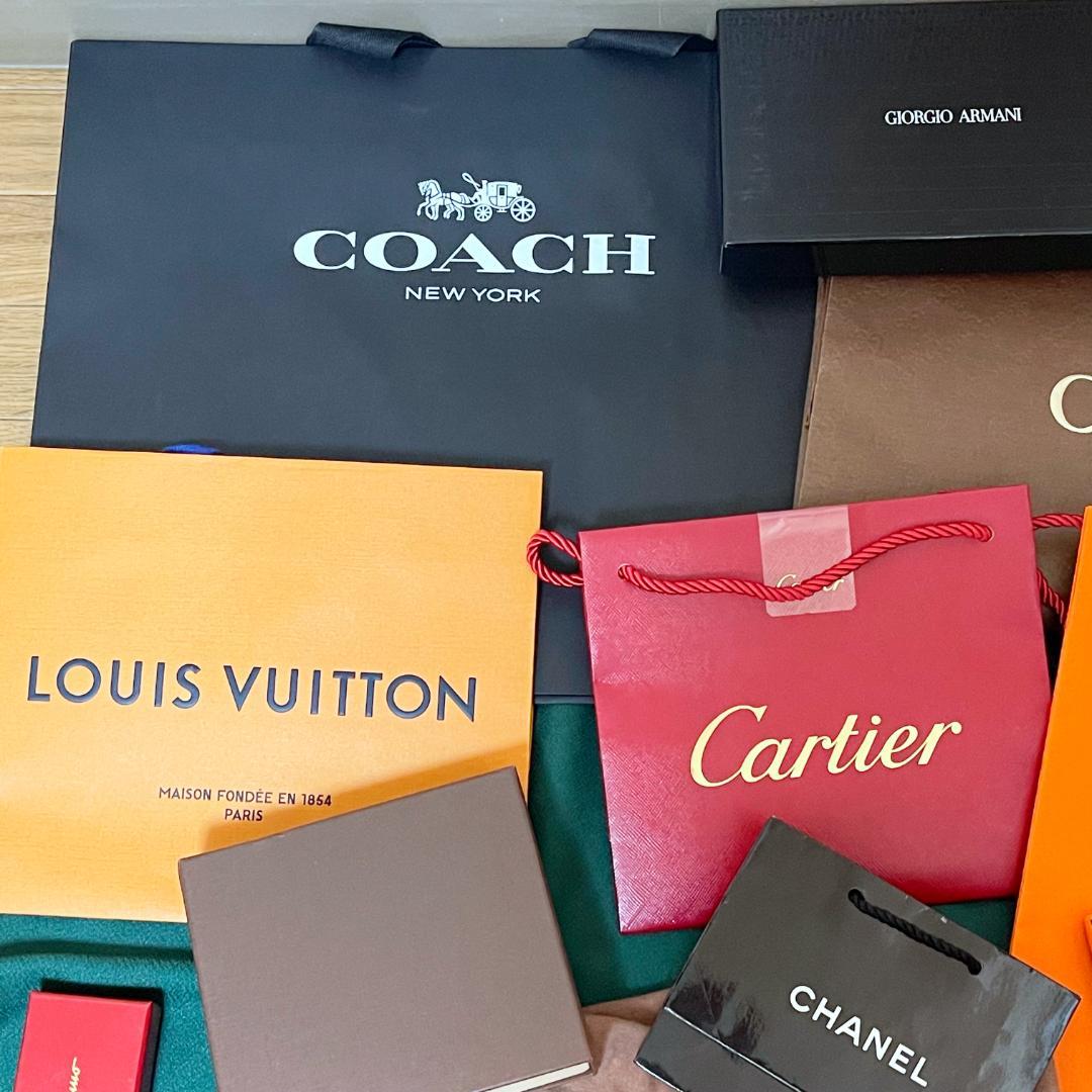 ハイブランド等 空箱/ショッパー まとめ売り 紙袋/保存袋 エルメスルイ