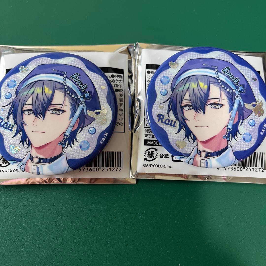 にじさんじ ぎゃうるふ 缶バッジ 小柳ロウ - メルカリ