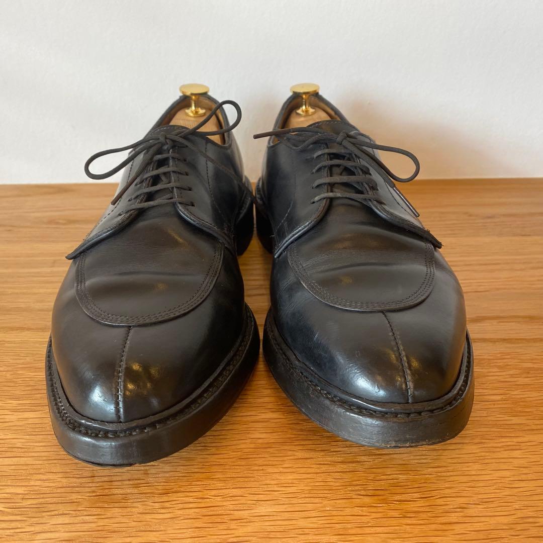 Allen Edmonds ウォルトンWaltonUチップダービー 黒 US9D