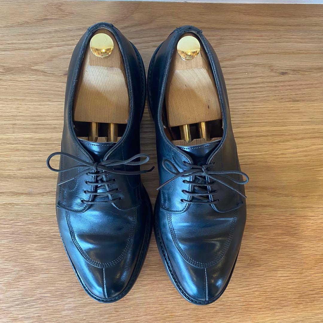 Allen Edmonds ウォルトンWaltonUチップダービー 黒 US9D