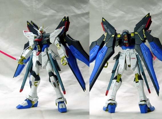 MG ストライクフリーダムガンダム 全塗装完成品