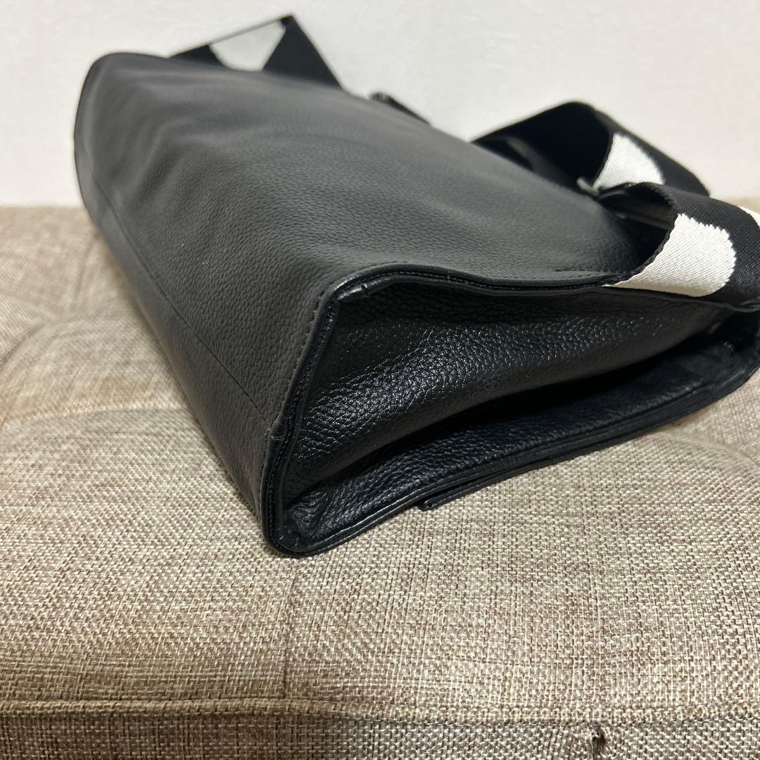 ear PAPILLONNER ダルメシアン柄　ワイドテープ　ショルダーバッグ