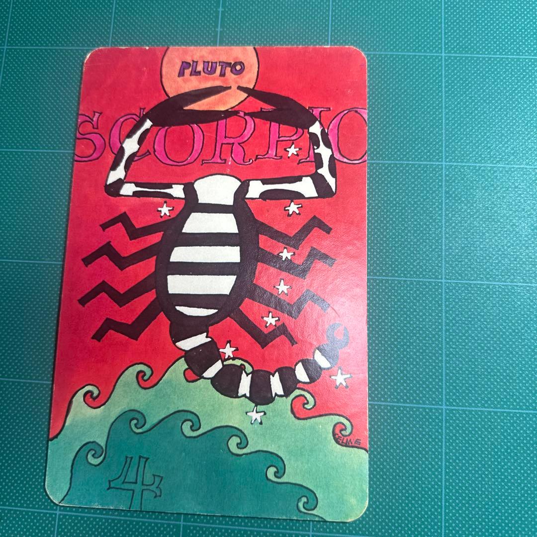 Henry Miller サイン入り稀少品 占星術 スコーピオン 絵葉書