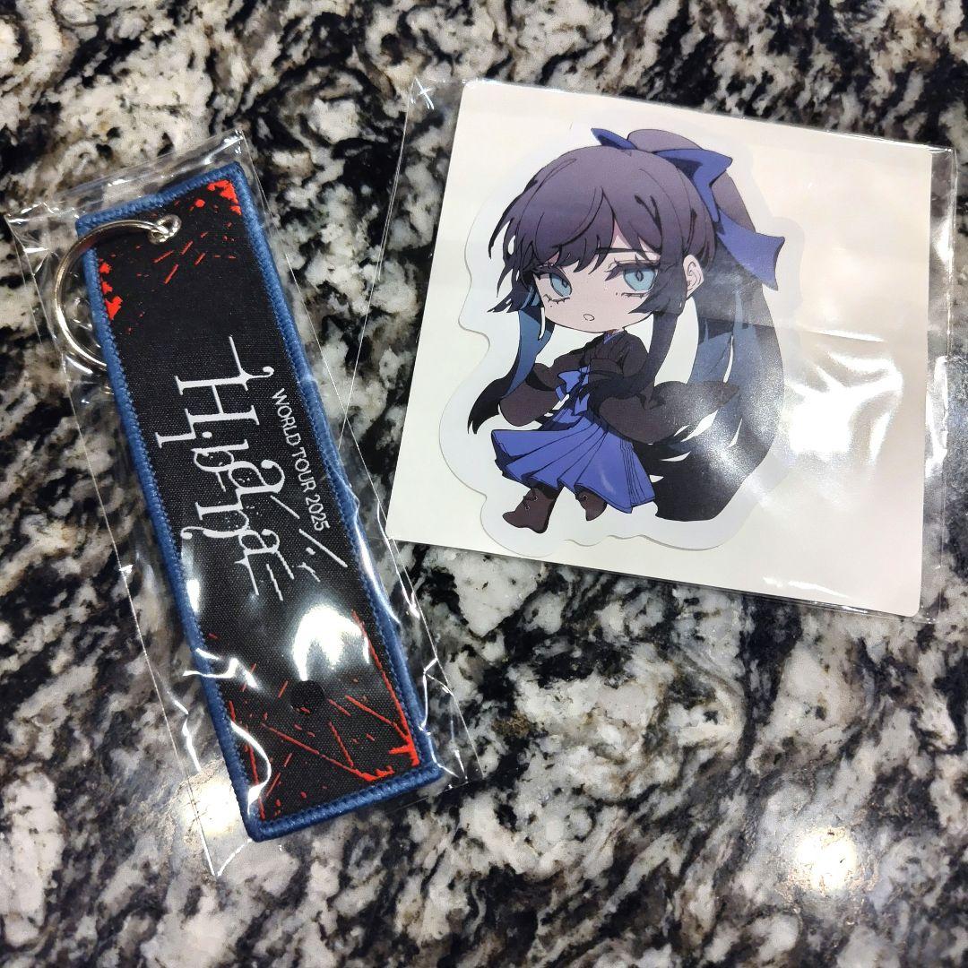 バージョン会場限定 Ado Hibana 世界旅行タグ ステッカー セット