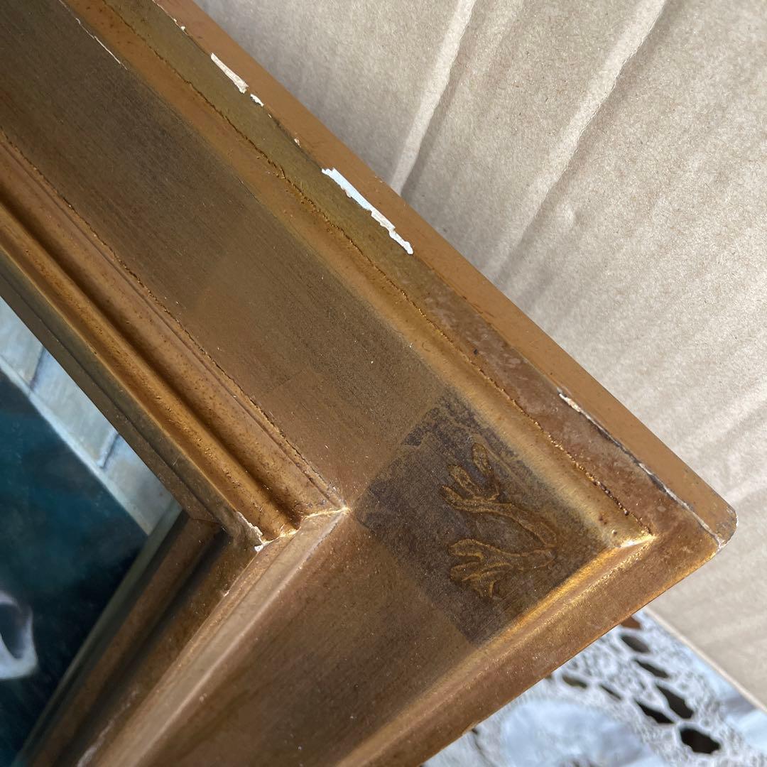 値下げ‼️53万円から295000円に‼️朝比奈マリア 絵画 油絵 愛しい栗毛8