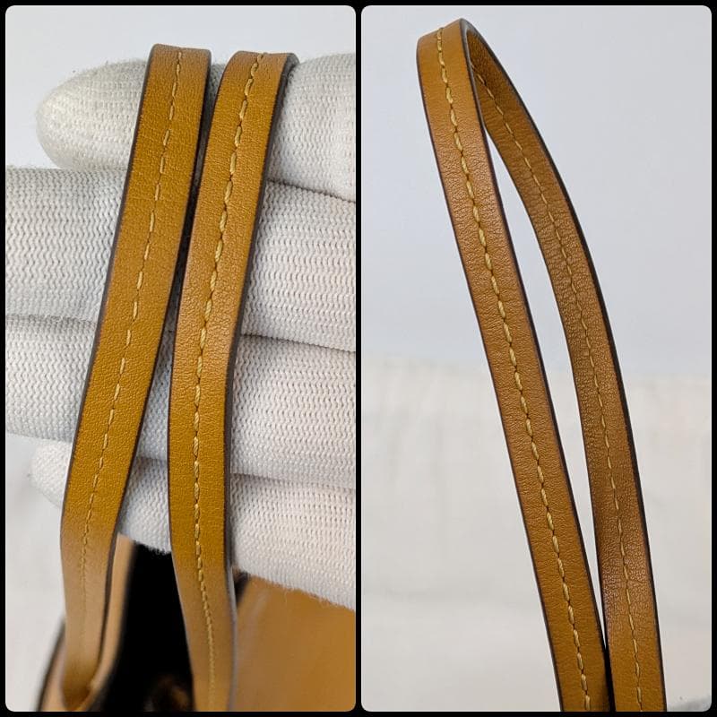 J&M DAVIDSON ミニ デイジー スタッズ ショルダーバッグ ブラウン