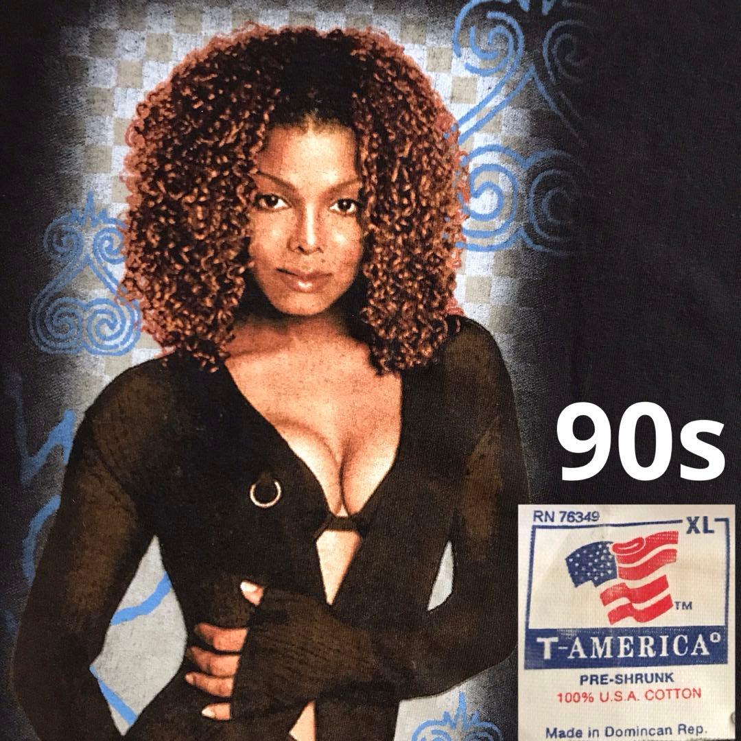021 ジャネットジャクソン janet jackson 1998年製 Tシャツ - メルカリ