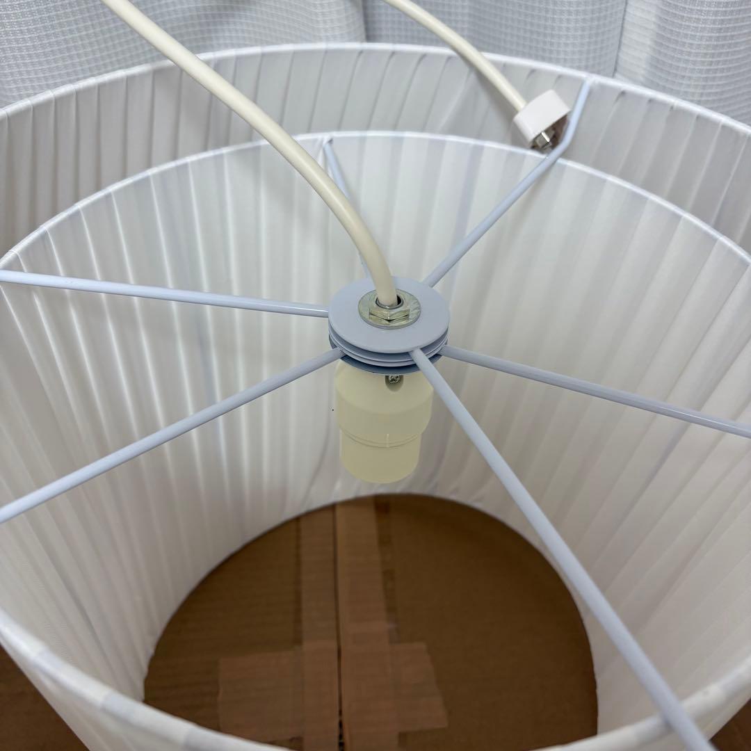 【未使用】ART OF BLACK ペンダントライト プリーツシェード E26