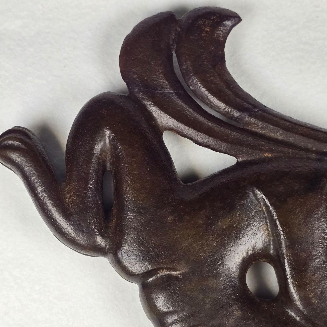 大型祭祀器 上古石器 河磨玉 紅山文化 太陽神追日像 霊