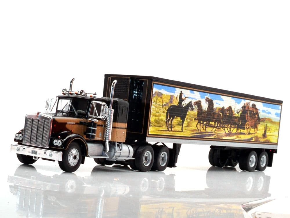 ケンワース W900A ウィズリーファートレーラーバンディットトラッキング