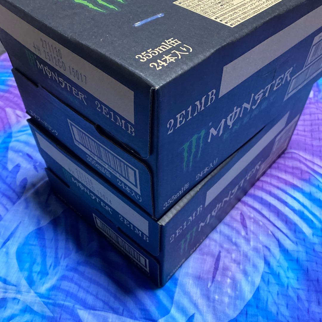 モンスターエナジードリンク 355ml 24本入り2ケース - メルカリ