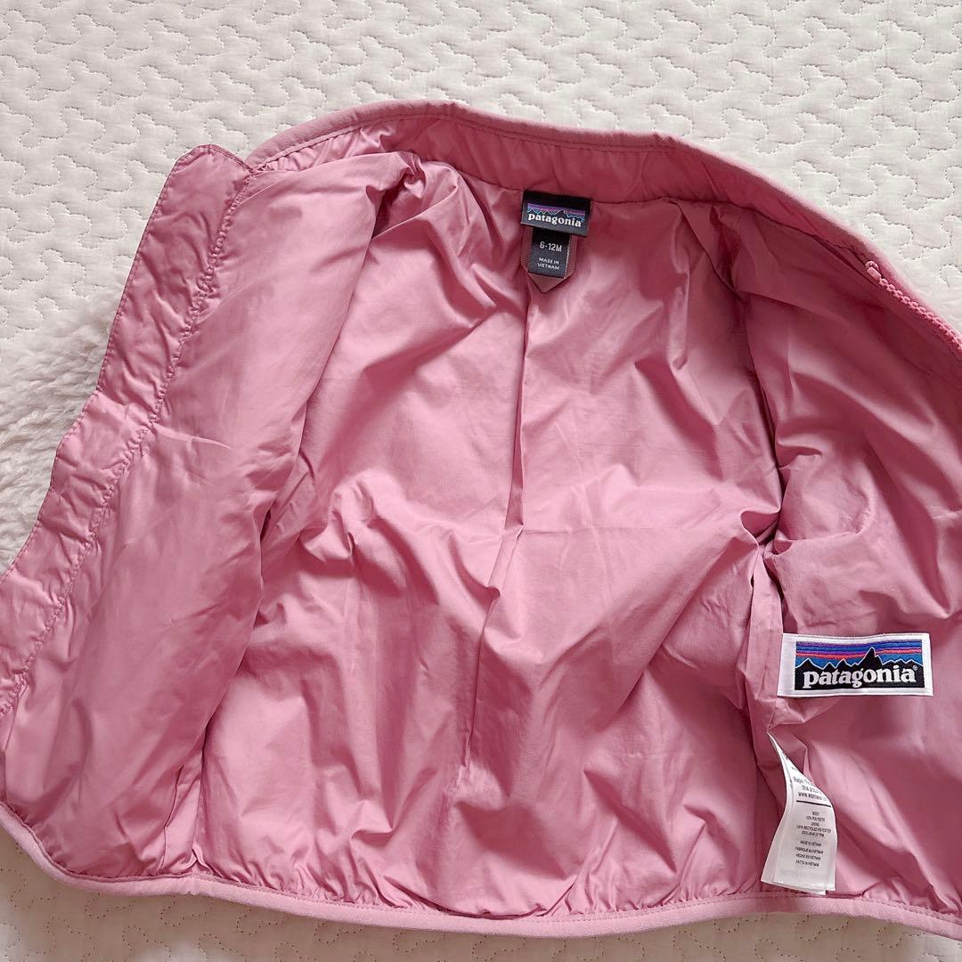 【美品】　patagonia レトロX ジャケット　ベビー　6-12M ピンク