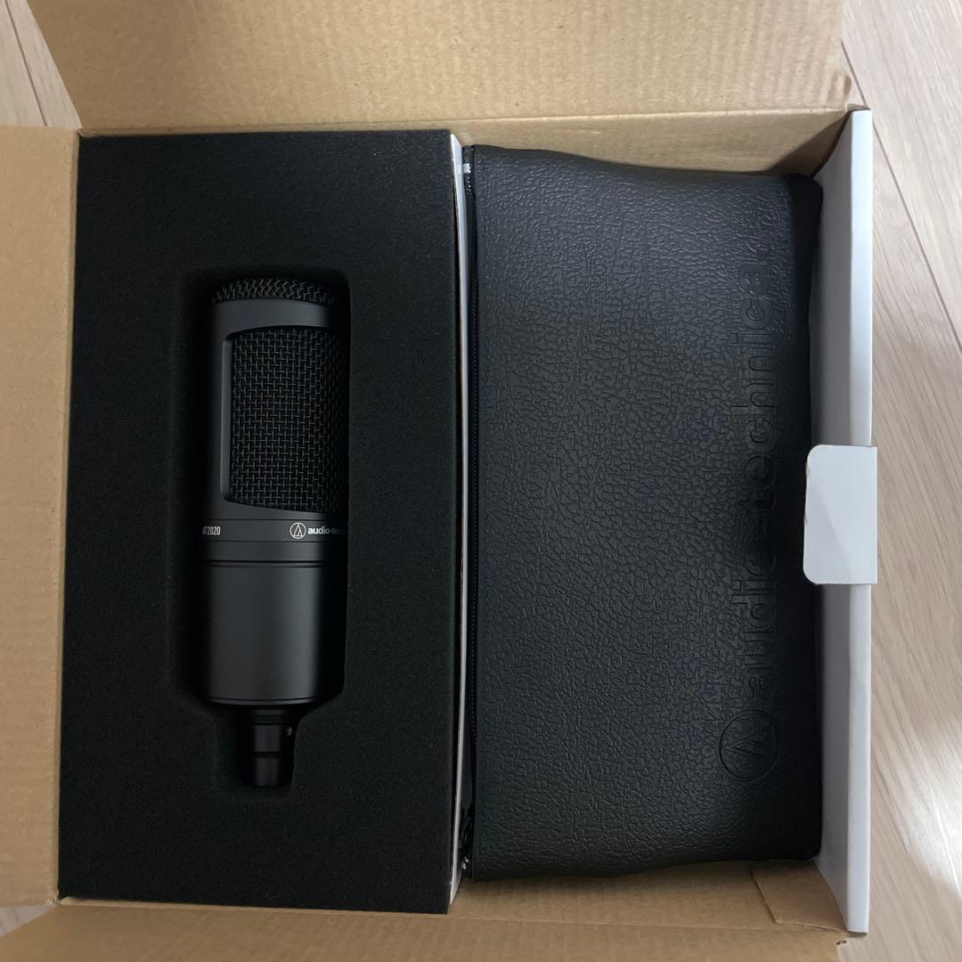 オーディオテクニカ AT2020 ショットマウント ポップガード マイクスタンド