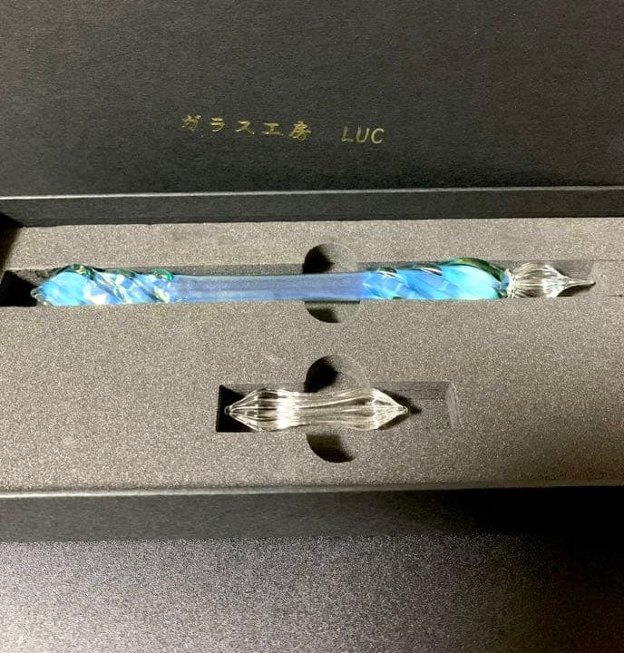 ガラス工房 LUC ガラスペン「ゴースト」