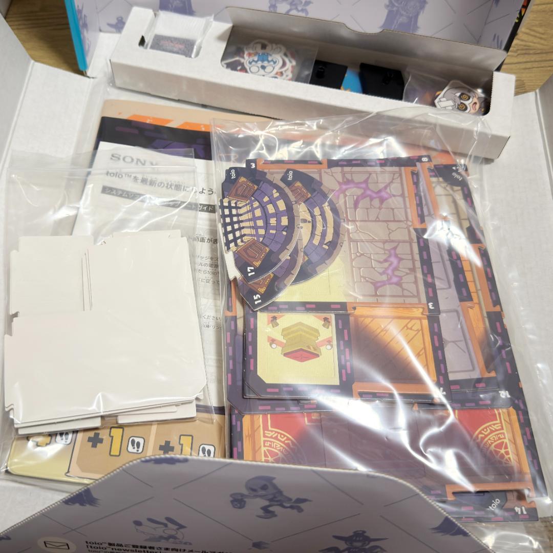 ★送料1050円込★ toio 本体セット ソフト３本セット ボドゲ