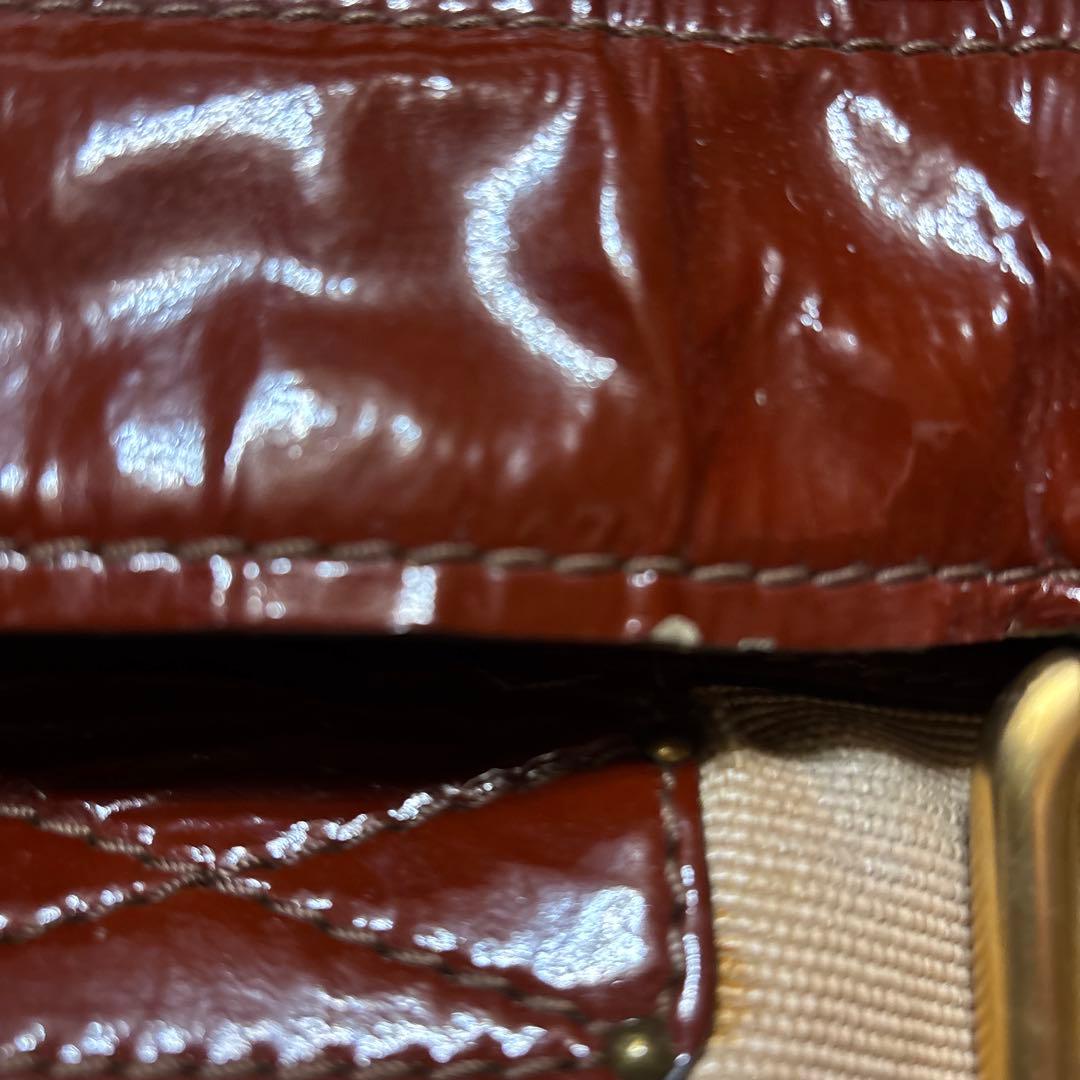 SeeByChloeベージュとブラウンのハンドバッグ