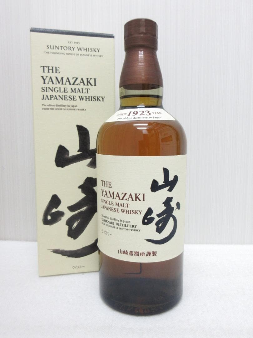ウイスキー YAMAZAKI 山崎 サントリー シングルモルト 700ml 楽天市場】サントリー 山崎 NV 700ml 43度 箱なし ノンヴィンテージ