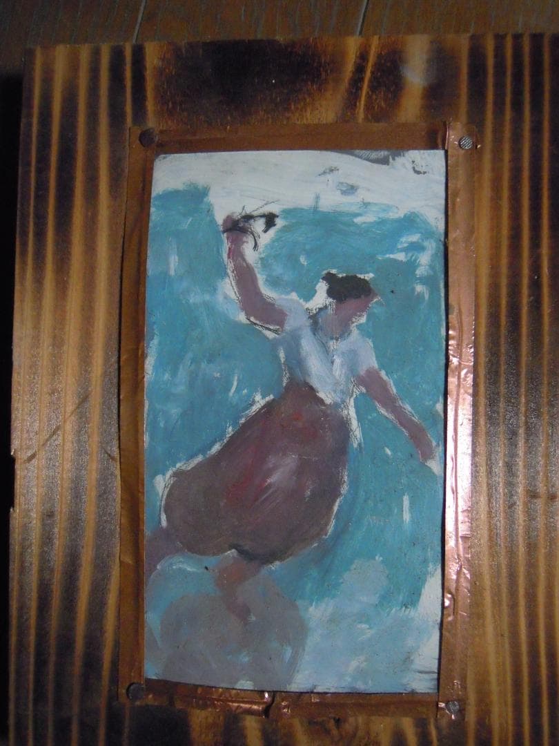 伝説の逃亡画家 人見友紀 油絵 裸婦 油彩 20号 人見友紀 人 人見友紀