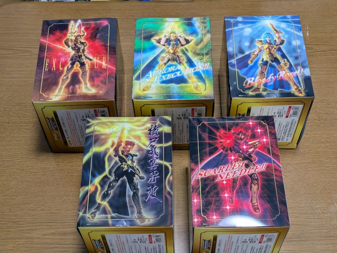 リバイバル 聖闘士聖衣神話EX アフロディーテ カミュ シュラ デスマスク ミロ