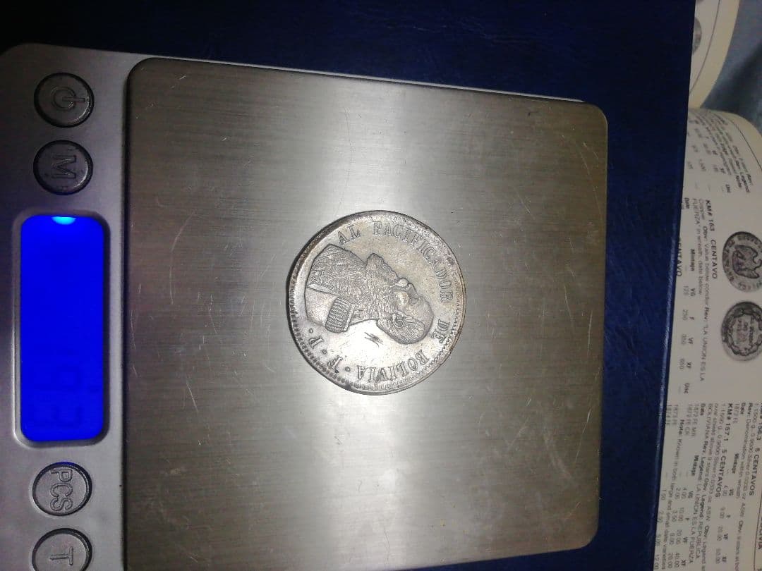 sale 値下げ　ボリビア銀貨