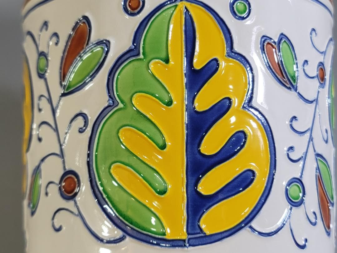 DT364 茶道具 中村翠嵐作 コウチ オランダ写 水指 共箱 美品