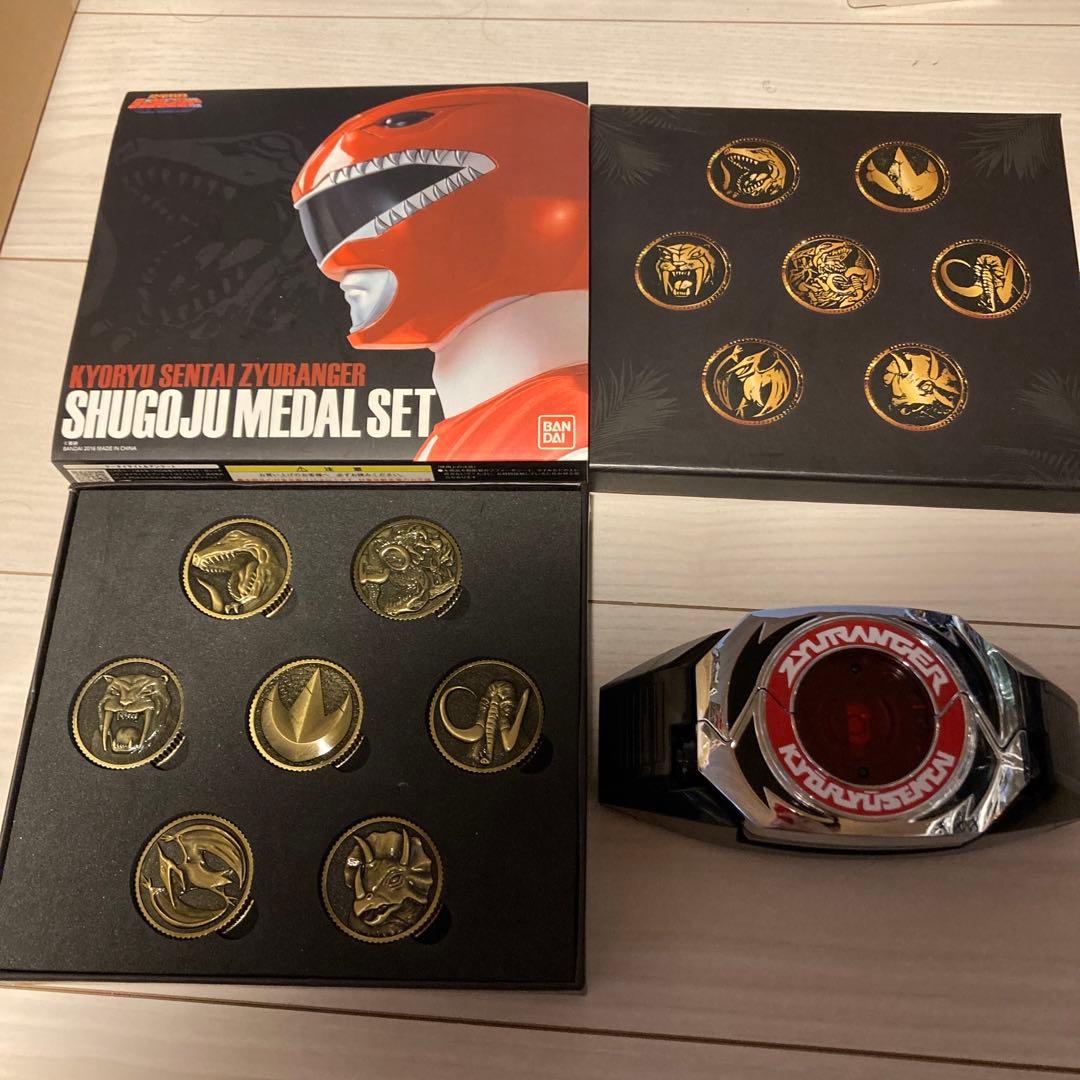ジュウレンジャー 戦隊職人 ダイノバックラー 守護獣メダル ZYURANGER