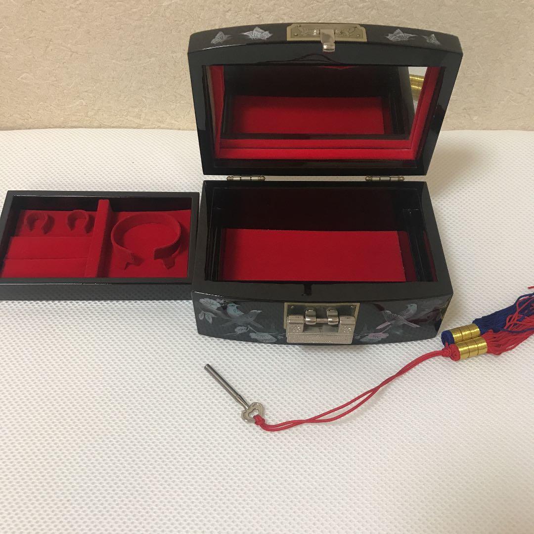 貴重 優雅 韓国 螺鈿細工】螺鈿の宝石箱