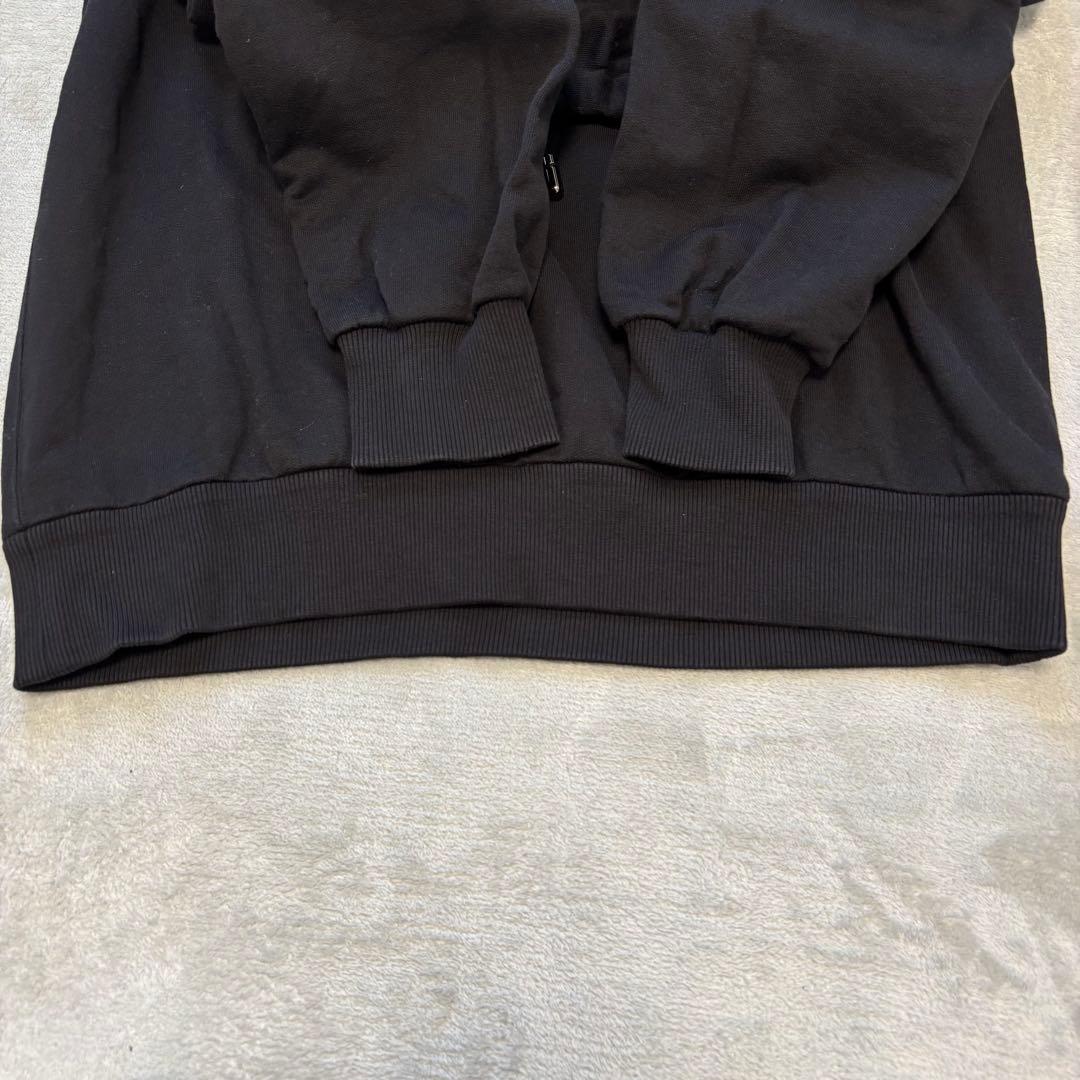 50サイズ✨DOLCE&GABBANA フローラル 薔薇 刺繍 パーカー 黒