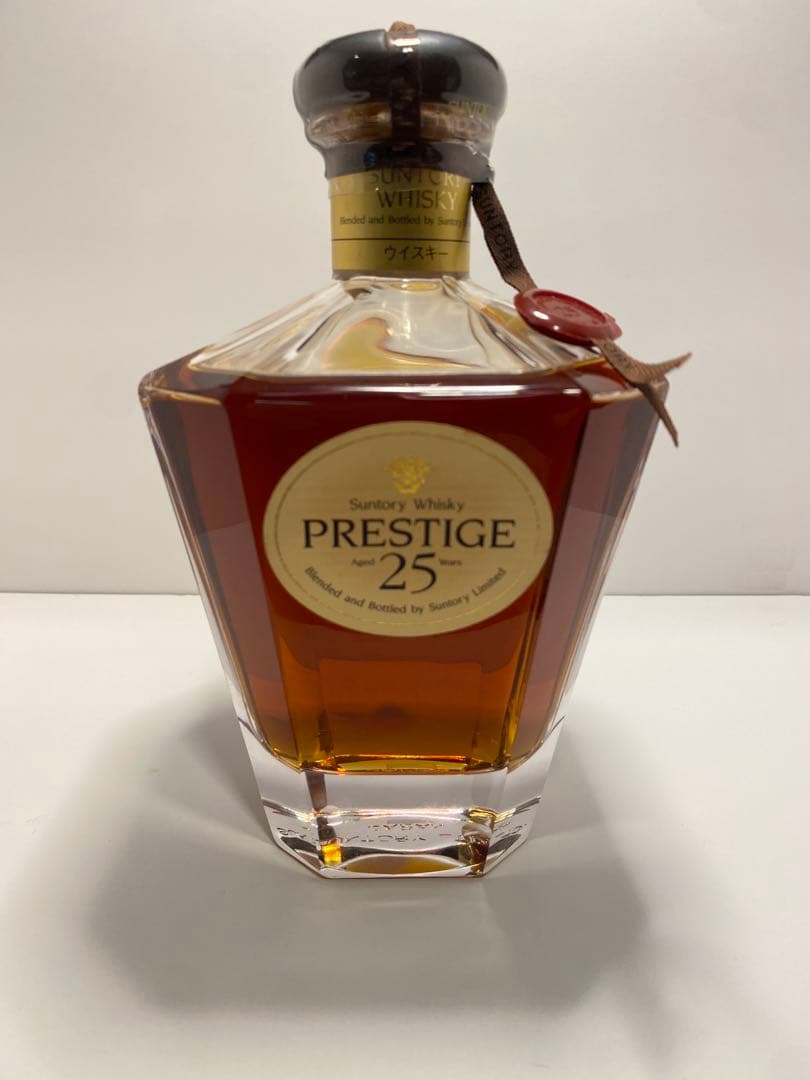 Suntory PRESTIGE 25Years ウイスキー 木箱入り（蓋無し）