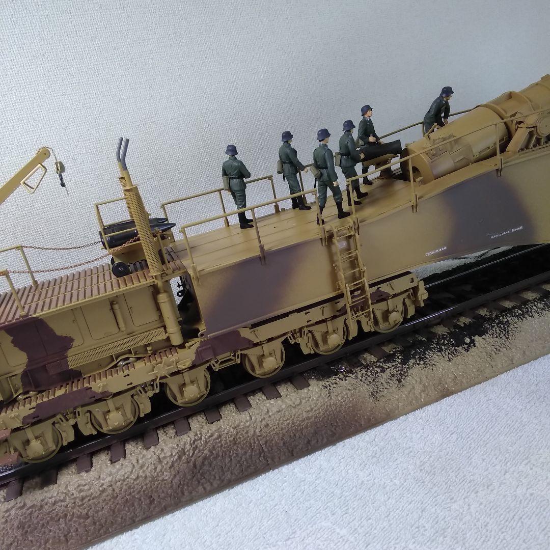 《手渡し限定》ドラゴン1/35 ドイツ列車砲レオポルド【完成品】