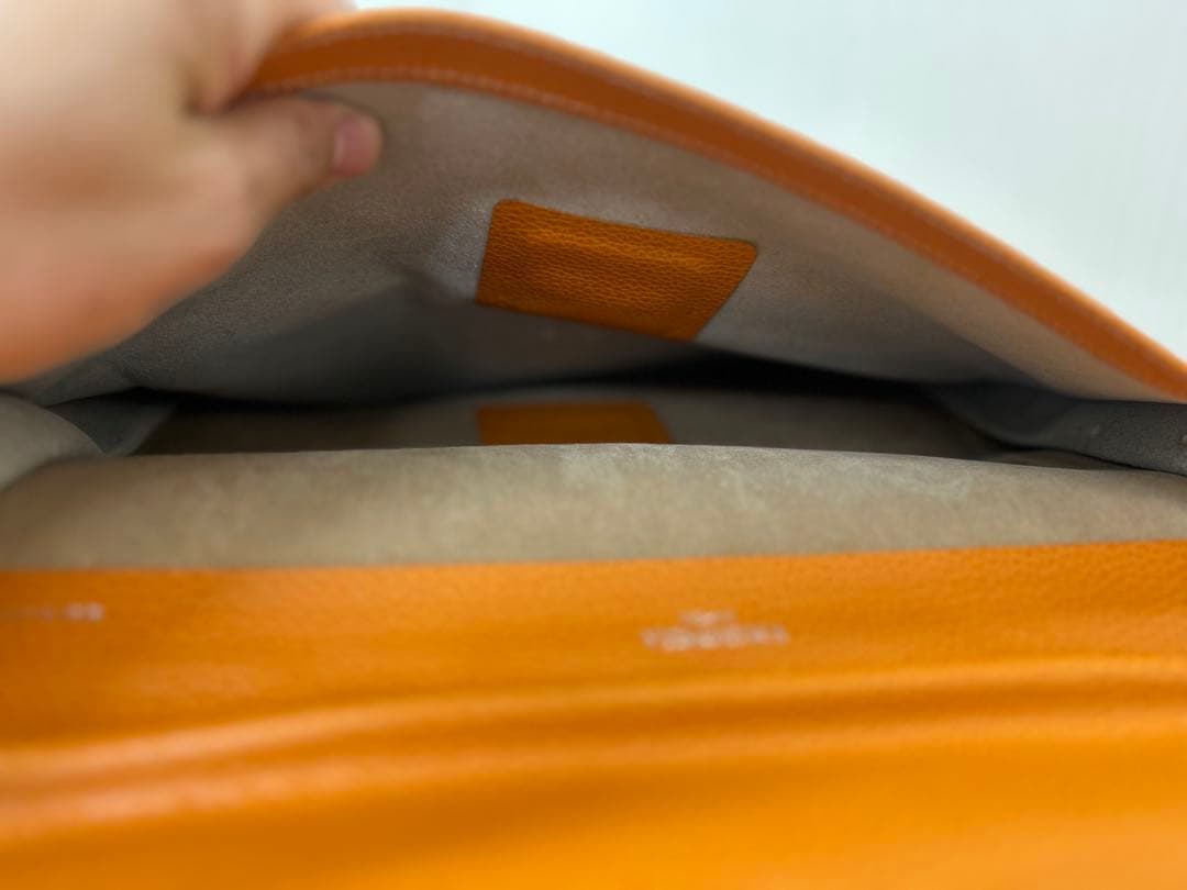 マリネッラ ソットブラッチョ 定価88,000円　オレンジ　袋付き