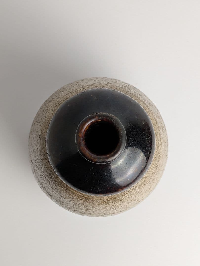 美濃 掛分鎧手徳利 18〜19世紀初 江戸時代 酒器 花入 花器 - メルカリ