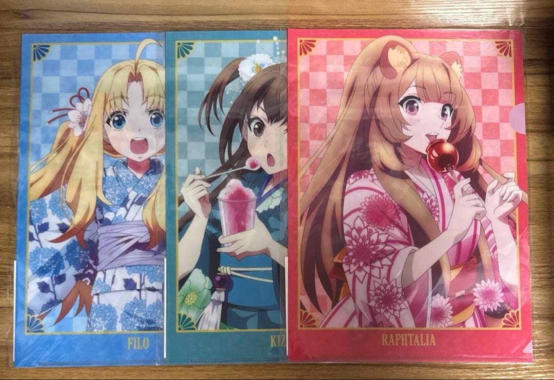 盾の勇者の成り上がり×ゲーマーズ クリアファイル ラフタリア フィーロ