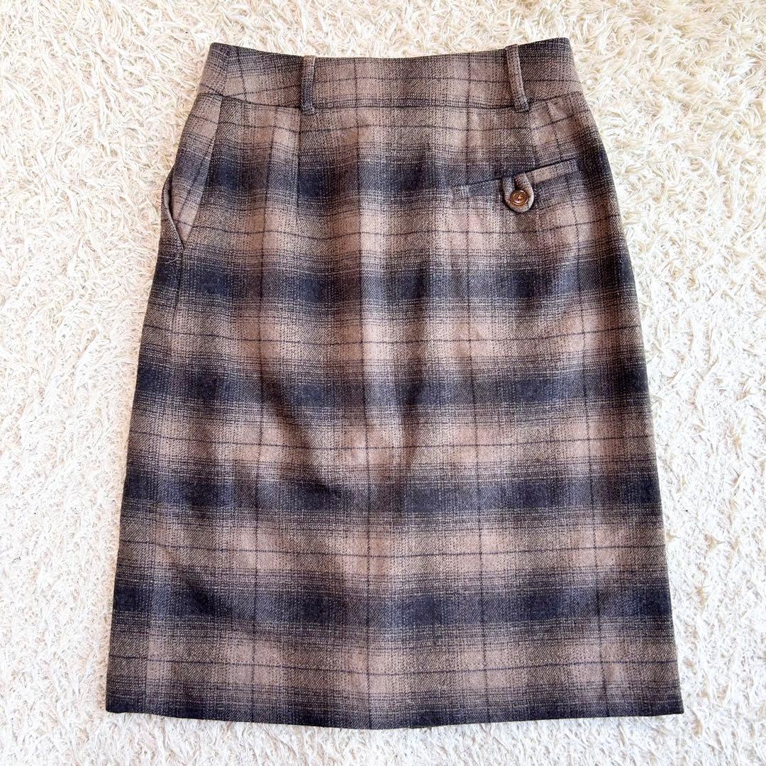 【希少viviennewestwood✨️ウールチェックスカート】 オリゾンティ