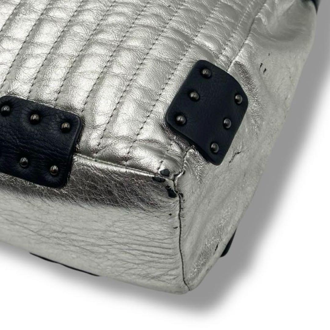 【良品】JAMIN PUECH バッグ ショルダーバッグ 2WAY シルバー