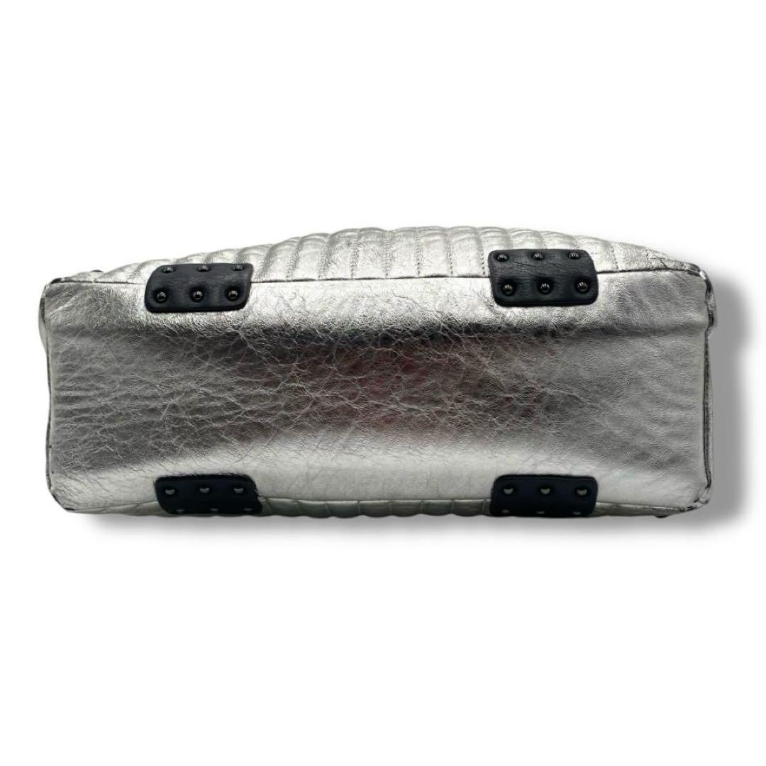 【良品】JAMIN PUECH バッグ ショルダーバッグ 2WAY シルバー