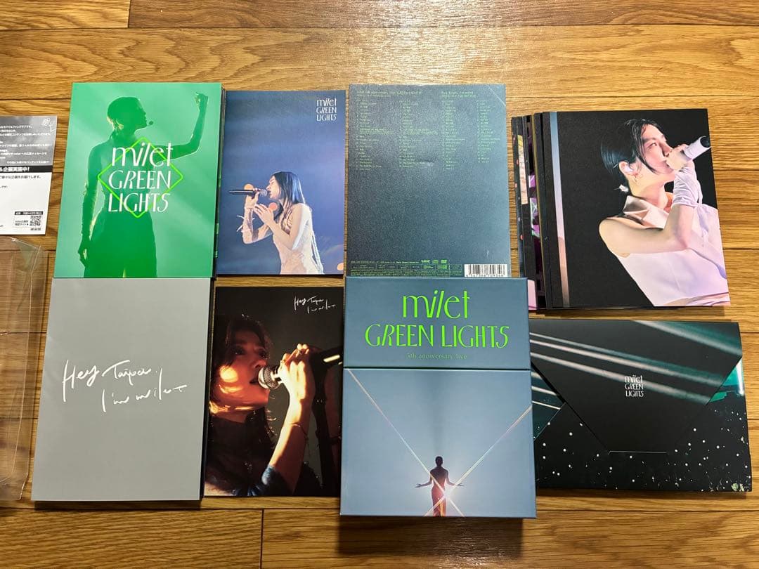 milet 5th live GREEN LIGHTS DVD 初回生産限定盤 - メルカリ