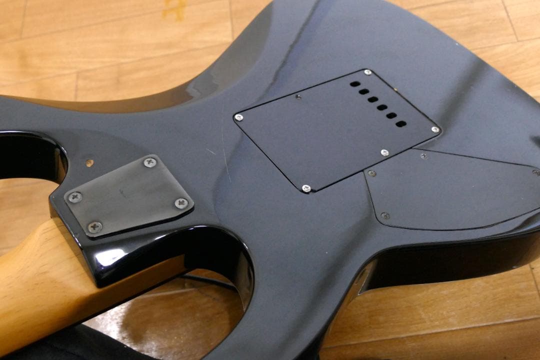 グラスルーツ製 7弦エレキギター リバースヘッド ダンカン搭載