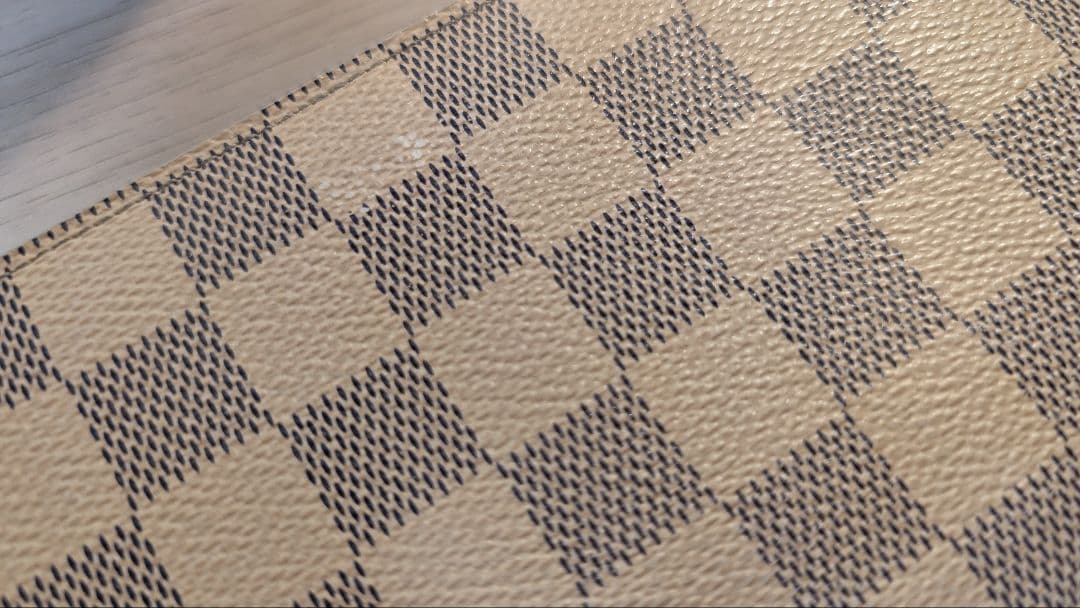 【美品】Louis Vuitton ダミエ・アズール 長財布