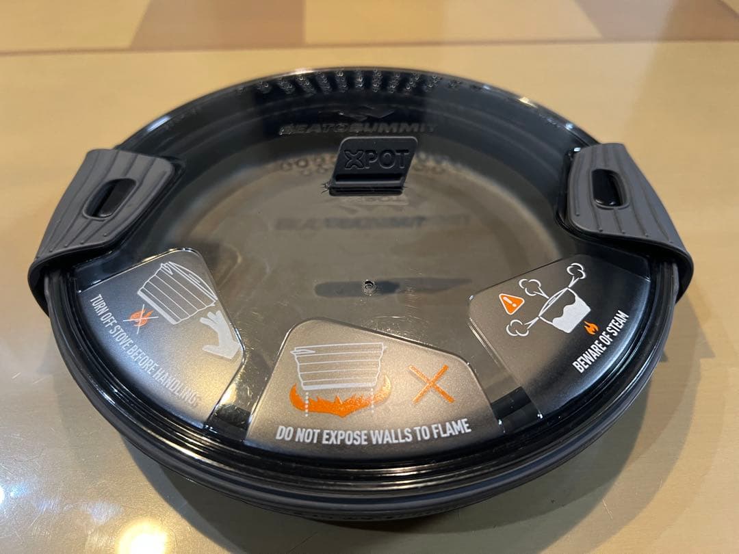 シートゥサミット　ポット X-ポット2.8L チャコール 折りたたみ鍋