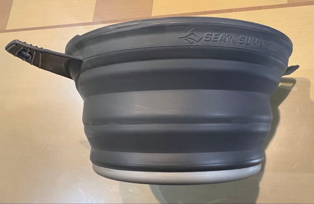 シートゥサミット　ポット X-ポット2.8L チャコール 折りたたみ鍋