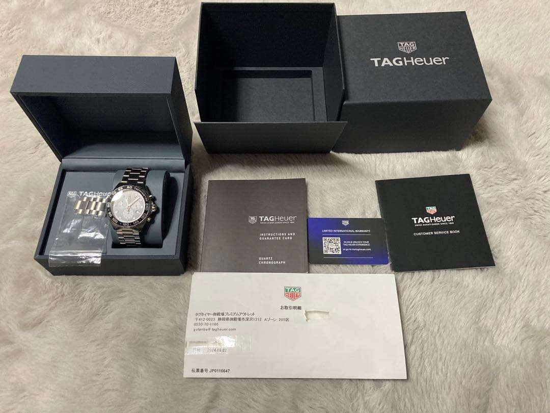 明日まで値下げ　付属品完備　美品　タグホイヤー フォーミュラ1 CAZ101E