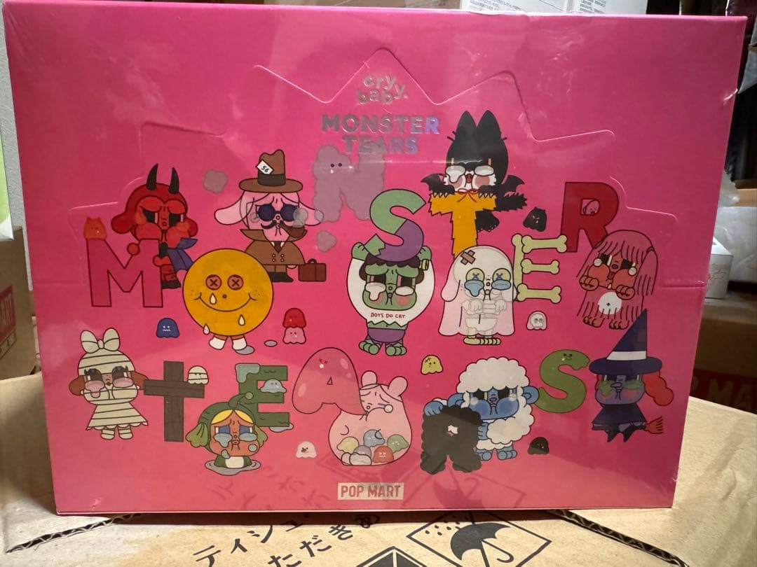POP MART MONSTER TEARS 12デザイン Pop Mart CRYBABY Monster's Tears Series Sealed Case (12 Blind Box