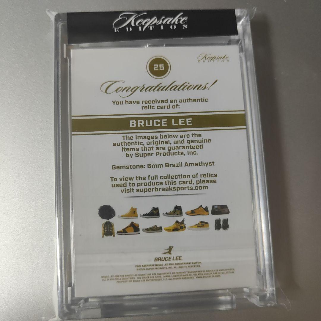 keepsake ブルース・リー メモラビリアカード 100枚限定 カード