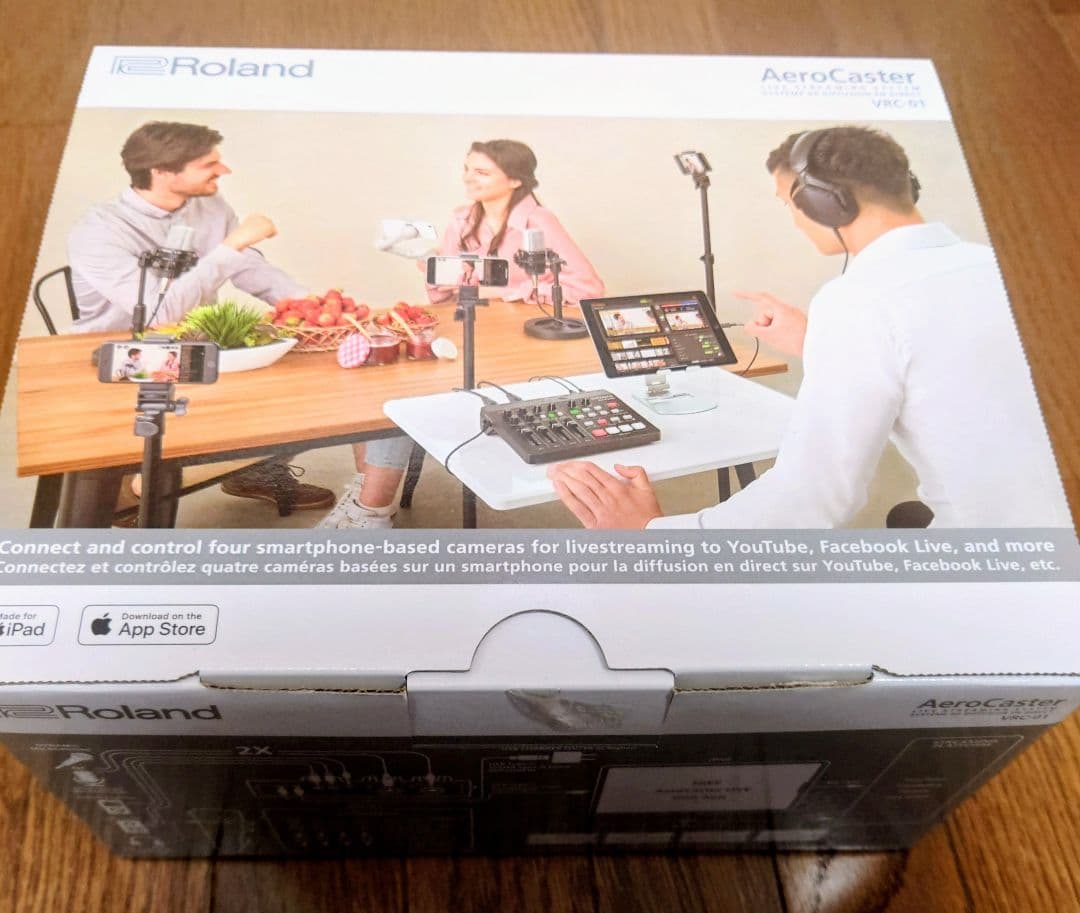 その他 Roland VRC-01 AeroCaster Amazon.com: Roland VRC-01 AeroCaster Bundle with Microphone Cable